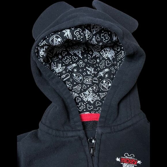 Disney Infant Hoodie - I Am Mickey Mouse Zip-Up Hoodie Size 6 Months - Picture 6 of 6